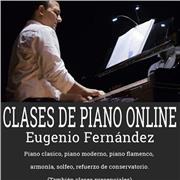 Profesor de música con experiencia,da clade de piano clásico, moderno, jazz, flamenco,solfeo, armonía